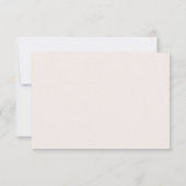 Minimalistische gegolfde rand omringt kaart (Achterkant)