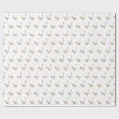 Minimalistische Gekke Gans Kind jarig Cadeaupapier (Vlak)