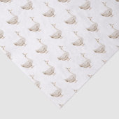 Minimalistische Gekke Gans Kind jarig Tissuepapier (Detail)