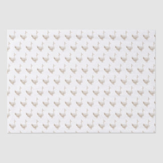 Minimalistische Gekke Gans Kind jarig Tissuepapier