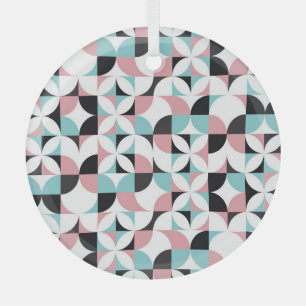 Minimalistische geometrie, Scandinavische kunstwer Glas Ornament