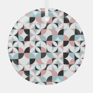 Minimalistische geometrie, Scandinavische kunstwer Glas Ornament