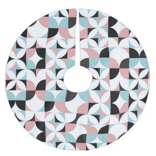 Minimalistische geometrie, Scandinavische kunstwer Kerstboom Rok