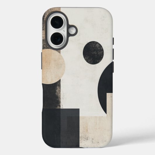 minimalistische geometrie | Stijlvol en modern Abs Case-Mate iPhone Case (Achterkant)