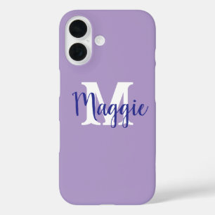 Minimalistische gepersonaliseerde iPhone-hoesje me iPhone 16 Hoesje
