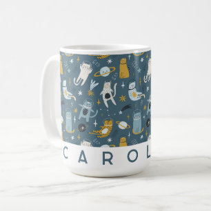 Minimalistische gepersonaliseerde koffiemok met ei