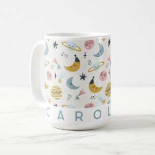 Minimalistische gepersonaliseerde koffiemok met ei