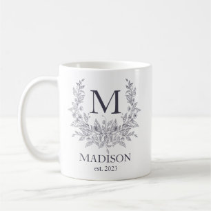 Minimalistische gepersonaliseerde koffiemok met ei