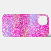minimalistische glitter Case-Mate iPhone case (Achterkant (horizontaal))