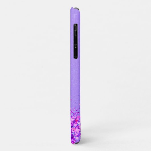 minimalistische glitter Case-Mate iPhone case (Achterkant/links)