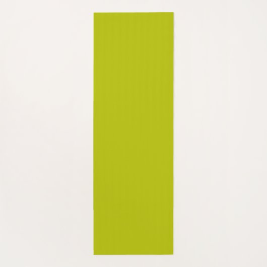 Minimalistische golflavendel groen geel met naam yogamat (Achterkant)