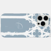 Minimalistische gotische raam kalligrafie Cadet gr Case-Mate iPhone Case (Achterkant (horizontaal))