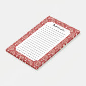 Minimalistische gouden glitter kerstbomen post-it® notes (Schuin)