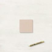 Minimalistische Grid Post-it® notes in zandstenen  (Op bureau)