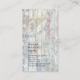 Minimalistische Grijze Muur Duidelijke Moderne Pro Visitekaartje