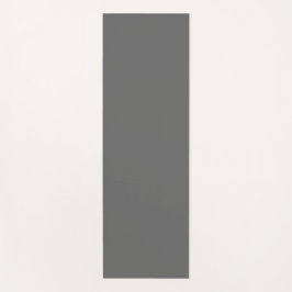 Minimalistische Grijze Yoga Mat