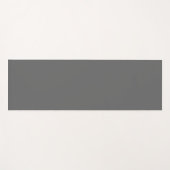Minimalistische Grijze Yoga Mat (Voorkant (horizontaal))