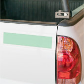 Minimalistische groene bumpersticker (Op Truck)