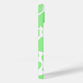Minimalistische groene Koe print Case-Mate iPhone Case (Achterkant / Rechts)