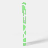 Minimalistische groene Koe print Case-Mate iPhone Case (Achterkant / Links)