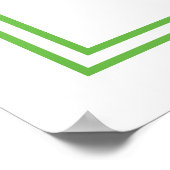 Minimalistische groene succulente muurkunst poster (Hoek)