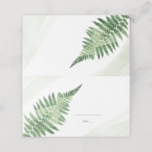 Minimalistische groene varen (Buitenkant ongevouwen)