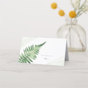 Minimalistische groene varen