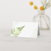 Minimalistische groene varen (Achterkant)