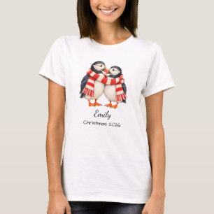 Minimalistische Haar bijpassende Papegaaiduiker Ke T-shirt