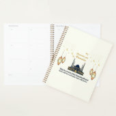 Minimalistische Halve Maan Ramadan Zegeningen Planner (Display)