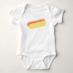 Minimalistische hotdog Vodie Hungry Romper