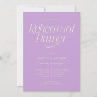 Minimalistische huwelijksrepetitie diner Wisteria