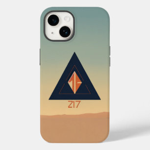Minimalistische Indie Rock Band Logo iPhone Case