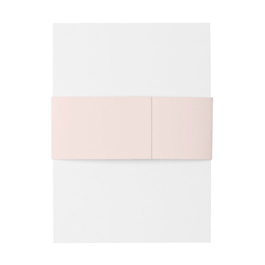 Minimalistische Initialen Datum Pastel Sinaasappel Uitnodigingen Wikkel (Achterkant Voorbeeld)
