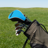  minimalistische initialen naam golfheadcover (Insitu)