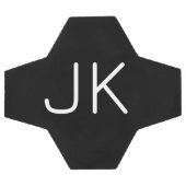  minimalistische initialen naam voetbal (Enkel)