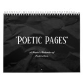 Minimalistische Inspirerend eenvoudige aangepaste  Kalender (Hoes)