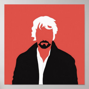 Minimalistische interpretatie poster