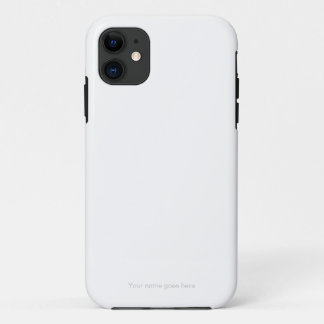 Minimalistische iPhone-case iPhone 11 Hoesje