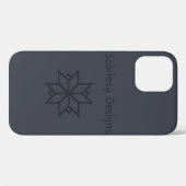 Minimalistische iPhone-standaard - Stijlbeschermin Case-Mate iPhone Case (Achterkant (horizontaal))