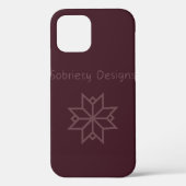 Minimalistische iPhone-standaard - Stijlbeschermin Case-Mate iPhone Case (Achterkant)