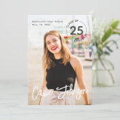 Minimalistische Kaart voor de bekendmaking van fot (Staand voorkant)