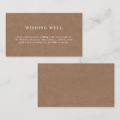 Minimalistische Kaart voor racistisch gebruik van  (Voorkant / Achterkant)