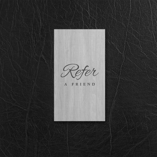 Minimalistische Kaart voor zakelijke verwijzing