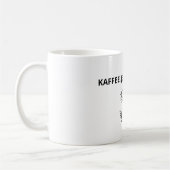 Minimalistische Kaffee-Tasse Koffiemok (Links)