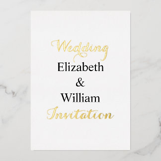 Minimalistische kalligrafie tekst uitnodiging