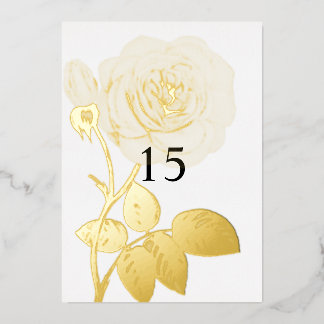 Minimalistische kalligrafie tekst verjaardagsfeest folie uitnodiging