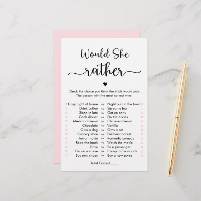 Minimalistische kalligrafie Zou Ze Liever Spel (Voorkant / Achterkant in situ)