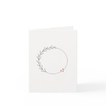 Minimalistische Kerstkrans