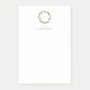 Minimalistische Kerstkrans Post-it® Notes